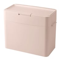 吉川国工業所 ゴミ箱 9.5L シールズ 密閉 スリム ピンク