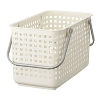 吉川国工業所 ランドリーバスケット スカンジナビア SCB11 スタッキング Mサイズ ホワイト