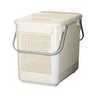 吉川国工業所 ランドリーバスケット スカンジナビア 目かくしバスケット SCB13 ホワイト