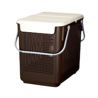 吉川国工業所 ランドリーバスケット スカンジナビア 目かくしバスケット SCB13 ブラウン