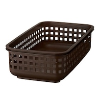 吉川国工業所 ランドリーバスケット スカンジナビア SCB14 スタッキング SSサイズ ブラウン