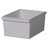 吉川国工業所 収納ボックス JTR コンテナースリム 浅型 グレー