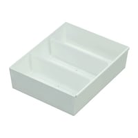 吉川国工業所 仕切りケース 幅27×奥行33×高さ10cm Tシャツ用 ホワイト