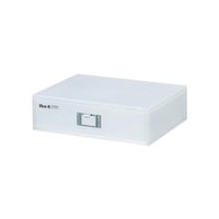 吉川国工業所 収納ボックス 引き出し プラスチック MX50R A4 横 サイズ 浅型 収納 日本製 ホワイト