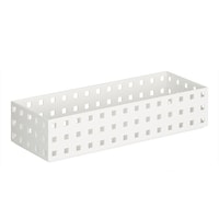 吉川国工業所 小物収納 9011 収納ケース ブリックス BRICKS 280スリムM ホワイト