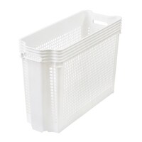 不動技研 収納ボックス 幅19×奥行49.4×高さ34.3cm 積み重ね スタックカーゴ スリム 深型