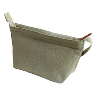 デュプリュス ポーチ ウォッシュドコットン Lサイズ 綿 100% 小物入れ 化粧ポーチ ドライハーブ