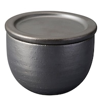 ヤマ庄陶器 おひつ 1合 Hangout Rice container ブラック