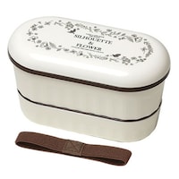 中野 弁当箱 Potter 2段ランチボックス 640ml シルエットフラワー