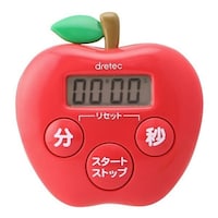 ドリテック キッチンタイマー マグネット付き リンゴタイマー