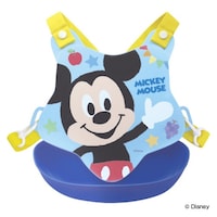 錦化成 ビブ お食事エプロン ミッキーマウス バッククロスエプロン ベビー スタイ よだれかけ