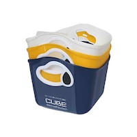 錦化成 収納ケース スヌーピー ミニやわらかバケツ 3個セット 幅13×奥行13×高さ11cm