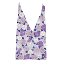 美研繊維 エコバッグ あずまトート 花柄 京の花