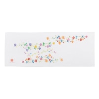 美研繊維 タオル ガーゼ 手ぬぐい 35×90cm 綿100% 野花