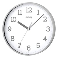 ノア精密 掛け時計 ガレット MAG 連続秒針 グレー