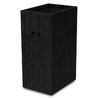 橋本達之助工芸 ゴミ箱 5.3L バスク M カバー付 ブラック