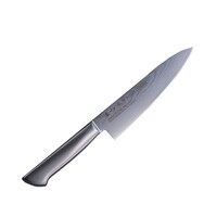 佐竹産業 牛刀 18cm ステンレス製 鍛接ダマスカス鋼 69層 濃州正宗 日本製