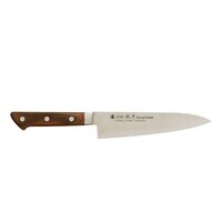 佐竹産業 牛刀包丁 18.5cm 濃州正宗 日本製 洋包丁 モリブデン鋼 天然木