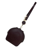 丸和貿易 ルーペ チャームルーペ プレーン 携帯用 リール付き ワインレッド