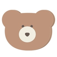 QLiA コースター 12cm モコモカ モカ