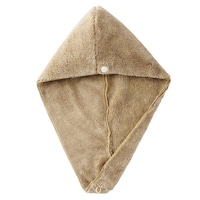 橋爪商店 ヘアターバン 思わず頬ずりしたくなるタオル ANGEL STEP Premium 日本製 ライトブラウン