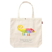 アンファンス トートバッグ Leo Lionni 帆布トートバッグ Mサイズ カメレオン
