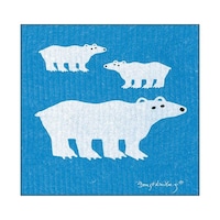 E.OCT ふきん e.スポンジワイプ BENGT&LOTTA シロクマ