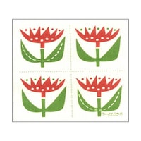 E.OCT ふきん e.スポンジワイプ BENGT&LOTTA チューリップ