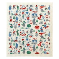 E.OCT ふきん e.スポンジワイプ ムーミン ブルー1