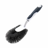 ニホンクリンテック ハンドル付きたわし カビ 腐食に強い 浴室 床 キッチン 鍋 ふつう 中サイズ