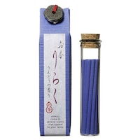 大香 お香 りらく 15本入り お香立て付き リンドウ