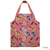 ヤクセル エプロン キッズ 子ども用 ディズニープリンセス こどもエプロン