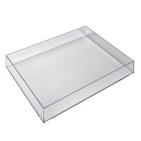 蝶プラ工業 クリアケース 書類 フタなし A4対応 書類整理 収納 トレー 小物ケース 透明 デスコシリーズ 浅型