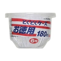 エムエーパッケージング お弁当カップ とくとくアルミケース 6号 180枚入