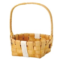 ケーイーアイ バスケット 北欧風バスケット 幅26×奥行き24.5cm