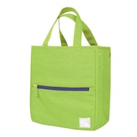 アットファースト ランチバッグ 保冷 保温 ランチトート マッシュ グリーン