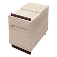 オスマック 米びつ 桐製 Rice Box 5kg