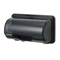 イノマタ化学 キッチンペーパーホルダー マグネット式 吸盤付き +smart プラススマート ブラック