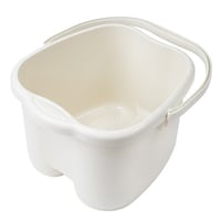 イノマタ化学 足湯 足湯専科 30cm 足湯バケツ バケツ アイボリー