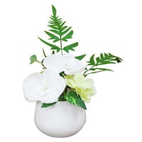 九州フラワーサービス 造花 香りの供花 ローズ 胡蝶蘭 香り付き 胡蝶蘭