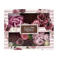 九州フラワーサービス 入浴剤 ブリッランテ 花のカタチの入浴剤 QFLA ピンク
