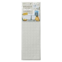 モザイクタイルシール 37.6×13.4cm ホワイト