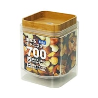 ビッテ 保存容器 700ml 重なるキャニスター バンブー スクエア