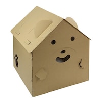 カーボーイ ダンボール 家 ハウス くま ダンボールハウス 子供 組立 おままごと