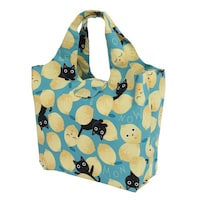 ノアファミリー エコバッグ プリント たまちゃん Sサイズ 折りたたみ コンパクト レモン