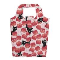 ノアファミリー エコバッグ プリント たまちゃん Sサイズ 折りたたみ コンパクト リンゴ