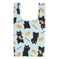 ノアファミリー エコバッグ めでたま コンビニバッグ マチ付き 折りたたみ ミントグリーン