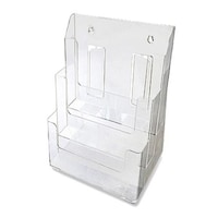 カタログスタンド A4 3段 クリア