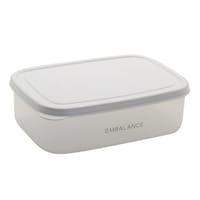 ウィルマックス EMBALANCE 保存容器 870ml レクタングルコンテナ 角型 ホワイト