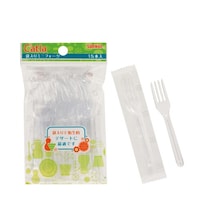 サンナップ 袋入りミニフォーク 10cm 15本入 使い捨て フォーク カトラリー